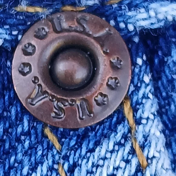 Vintage USA Brand 80s Jeans Authentic Denim Mom Jean Baggy High Waist Streetwear - Picture 5 of 7